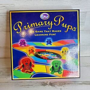 HTF Primary Pups Educational Curriculum Board Game Grades 1-3 MISSING 1 CARD
